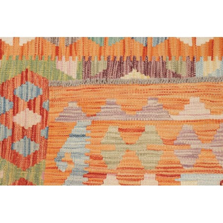 Tappeto Kilim Afghanistan marrone beige 124x183