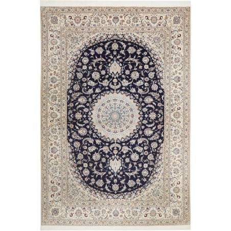 Tappeto Nain 6La Persia beige grigio 205x307