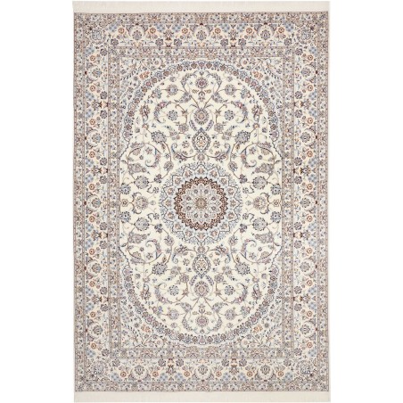 Tappeto Nain 6La Persia bianco 208x312