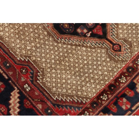 Tappeto Hosseinabad Persia marrone giallo 127x182