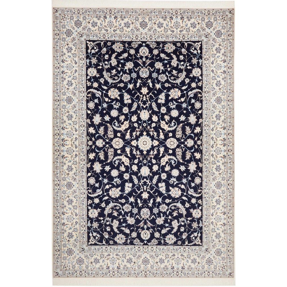 Tappeto Nain 6La Persia grigio 207x308 Tappeto Nain 6La Persia grigio 207x308