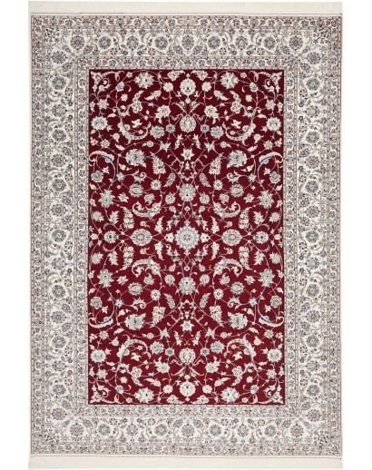Tappeto Nain 6La Persia bianco marrone 210x302