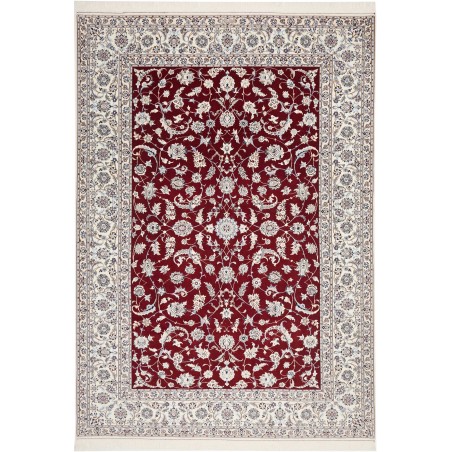Tappeto Nain 6La Persia bianco marrone 210x302