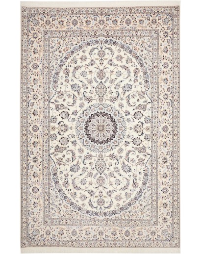 Tappeto Nain 6La Persia bianco grigio 209x316