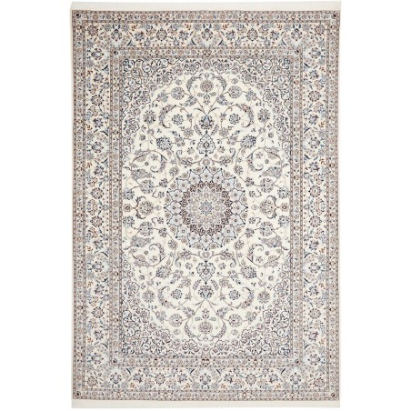 Tappeto Nain 6La Persia bianco grigio 210x307