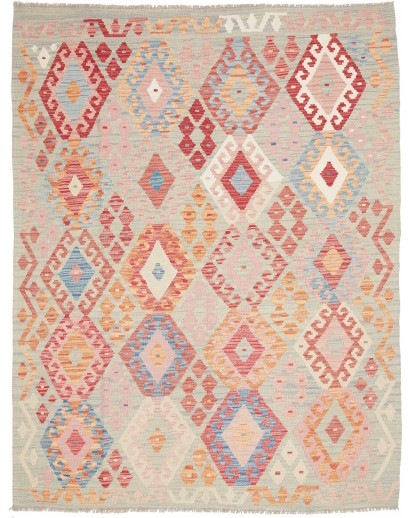 Tappeto Kilim Afghanistan marrone beige 151x194