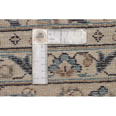 Tappeto Kashan Persia bianco grigio 198x310