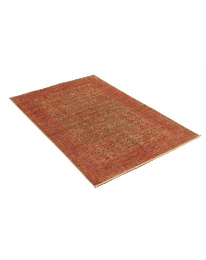Tappeto Mamlouk Pakistan marrone giallo 99x151