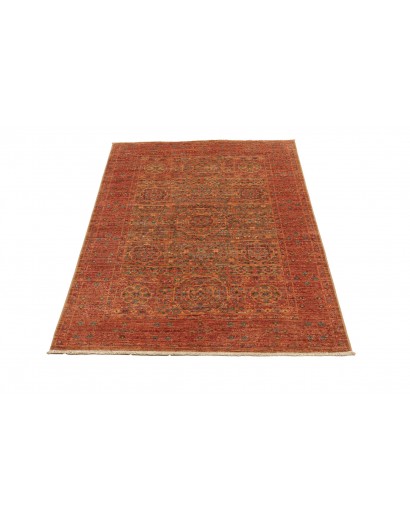 Tappeto Mamlouk Pakistan marrone giallo 99x151