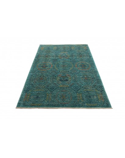 Tappeto Mamlouk Pakistan azzurro beige 124x187