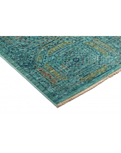 Tappeto Mamlouk Pakistan azzurro beige 124x187