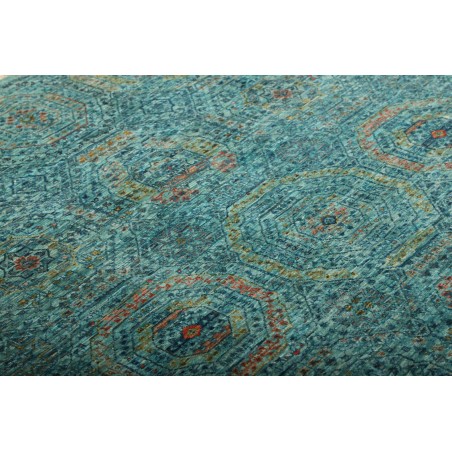 Tappeto Mamlouk Pakistan azzurro beige 124x187