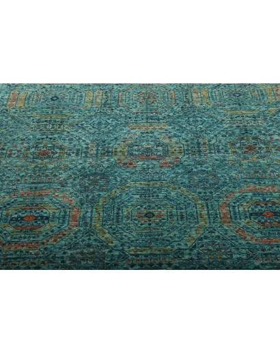 Tappeto Mamlouk Pakistan azzurro beige 124x187