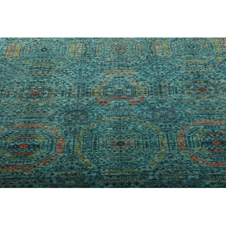 Tappeto Mamlouk Pakistan azzurro beige 124x187