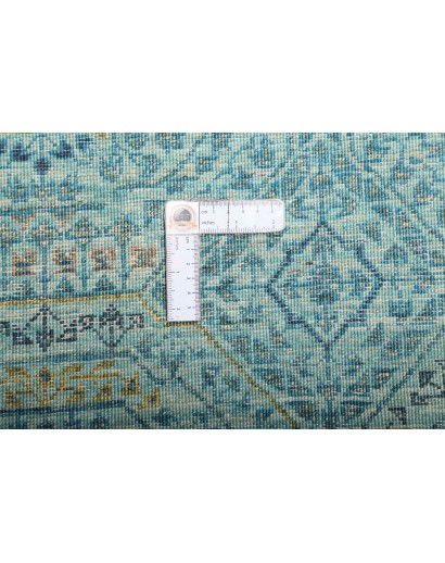 Tappeto Mamlouk Pakistan azzurro beige 124x187