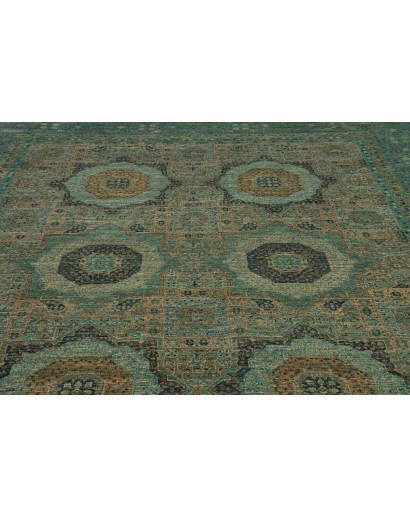 Tappeto Mamlouk Pakistan grigio bianco 278x359