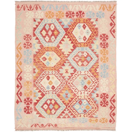 Tappeto Kilim Afghanistan giallo 153x195