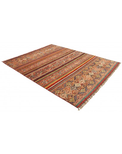 Tappeto Samarkand Pakistan arancione grigio 252x294