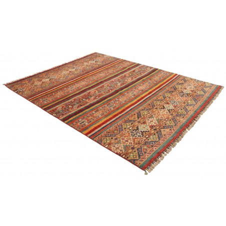 Tappeto Samarkand Pakistan arancione grigio 252x294