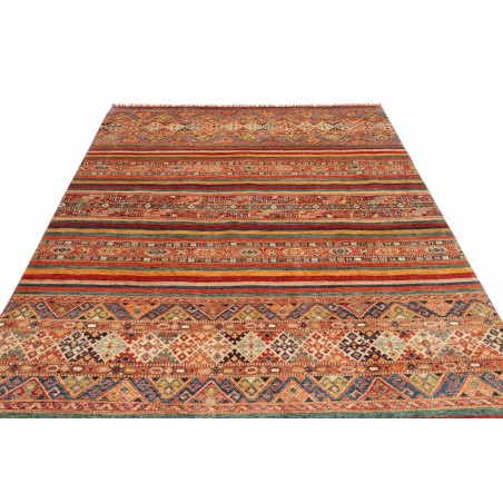 Tappeto Samarkand Pakistan arancione grigio 252x294