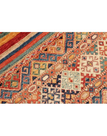 Tappeto Samarkand Pakistan arancione grigio 252x294