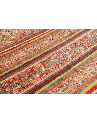 Tappeto Samarkand Pakistan arancione grigio 252x294