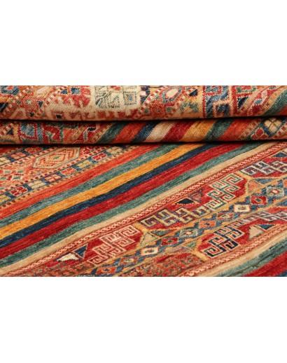 Tappeto Samarkand Pakistan arancione grigio 252x294
