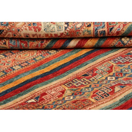 Tappeto Samarkand Pakistan arancione grigio 252x294
