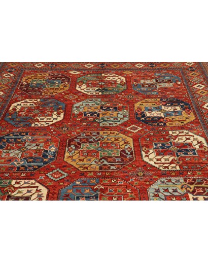 Tappeto Zigler Fine Pakistan marrone giallo 195x310