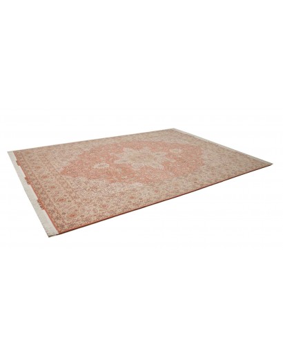 Tappeto Tabriz 50 Raj Persia beige bianco 248x350