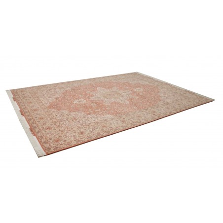 Tappeto Tabriz 50 Raj Persia beige bianco 248x350