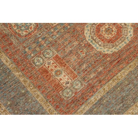 Tappeto Mamlouk Pakistan marrone giallo 127x189