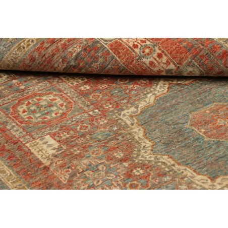 Tappeto Mamlouk Pakistan marrone giallo 127x189