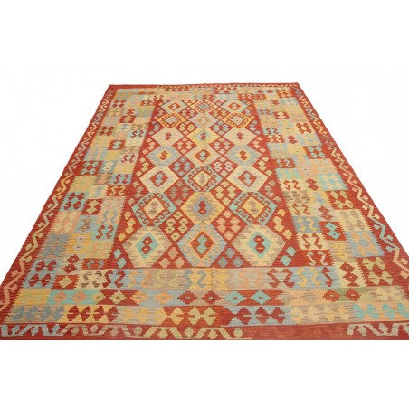 Tappeto Kilim Afghanistan marrone 213x303