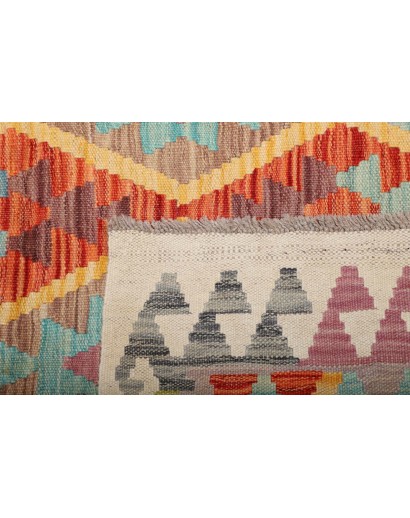Tappeto Kilim Afghanistan marrone 127x173