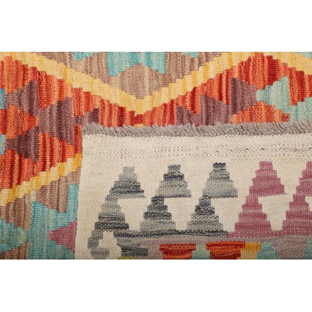 Tappeto Kilim Afghanistan marrone 127x173