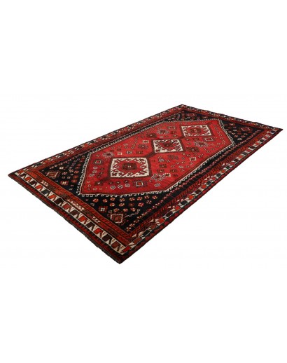 Tappeto Shiraz Persia blu marrone 160x279