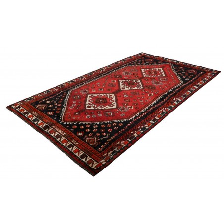 Tappeto Shiraz Persia blu marrone 160x279