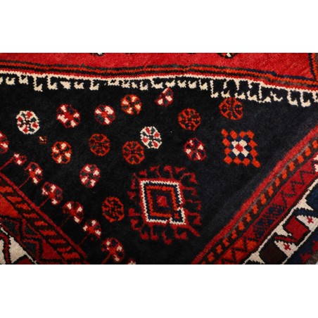Tappeto Shiraz Persia blu marrone 160x279