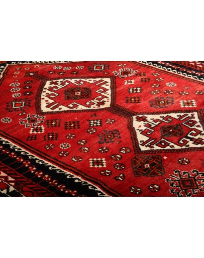 Tappeto Shiraz Persia blu marrone 160x279