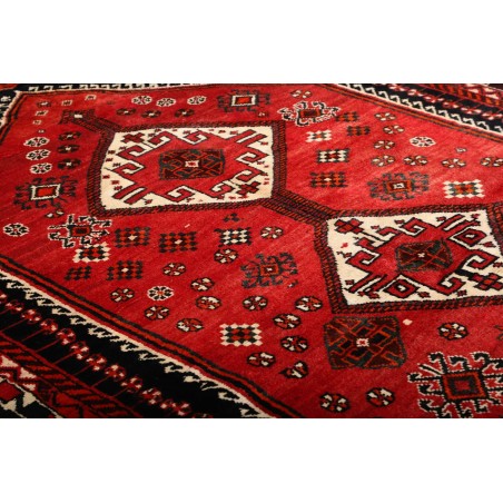 Tappeto Shiraz Persia blu marrone 160x279