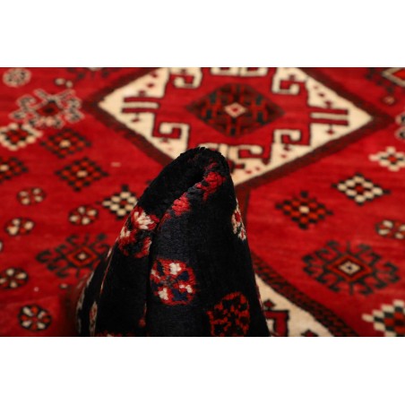 Tappeto Shiraz Persia blu marrone 160x279