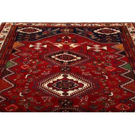 Tappeto Shiraz Persia marrone 182x279