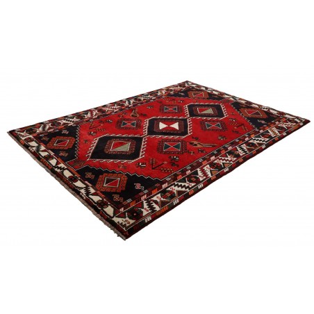 Tappeto Shiraz Persia blu beige 175x253