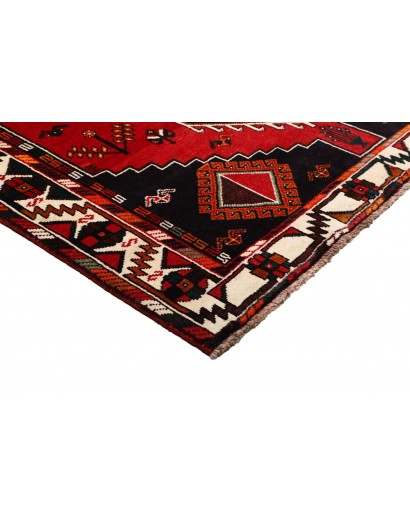 Tappeto Shiraz Persia blu beige 175x253
