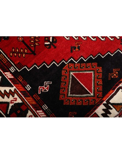 Tappeto Shiraz Persia blu beige 175x253