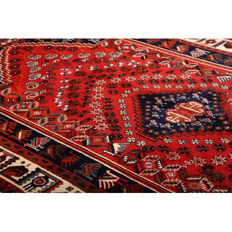 Tappeto Shiraz Persia marrone blu 165x277