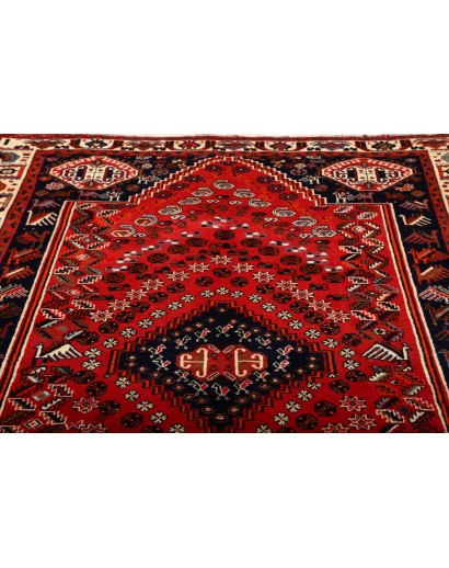 Tappeto Shiraz Persia marrone blu 165x277