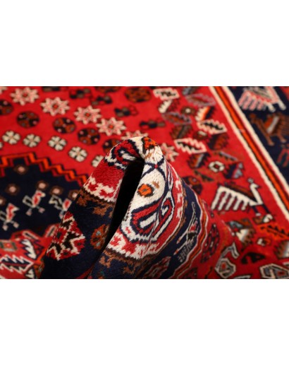 Tappeto Shiraz Persia marrone blu 165x277