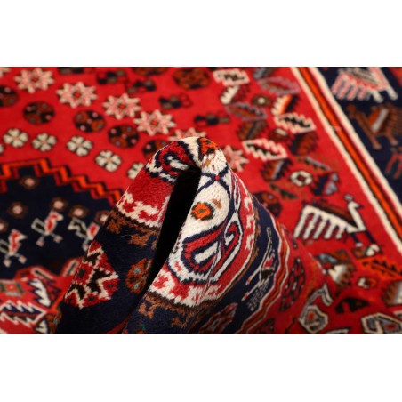 Tappeto Shiraz Persia marrone blu 165x277